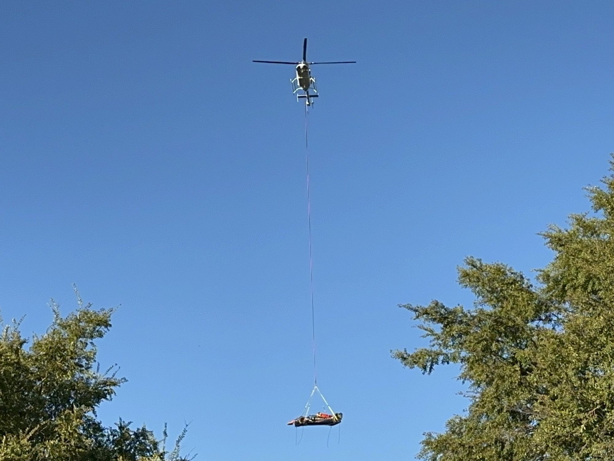 Here's why an F1 car flew through Austin by helicopter yesterday