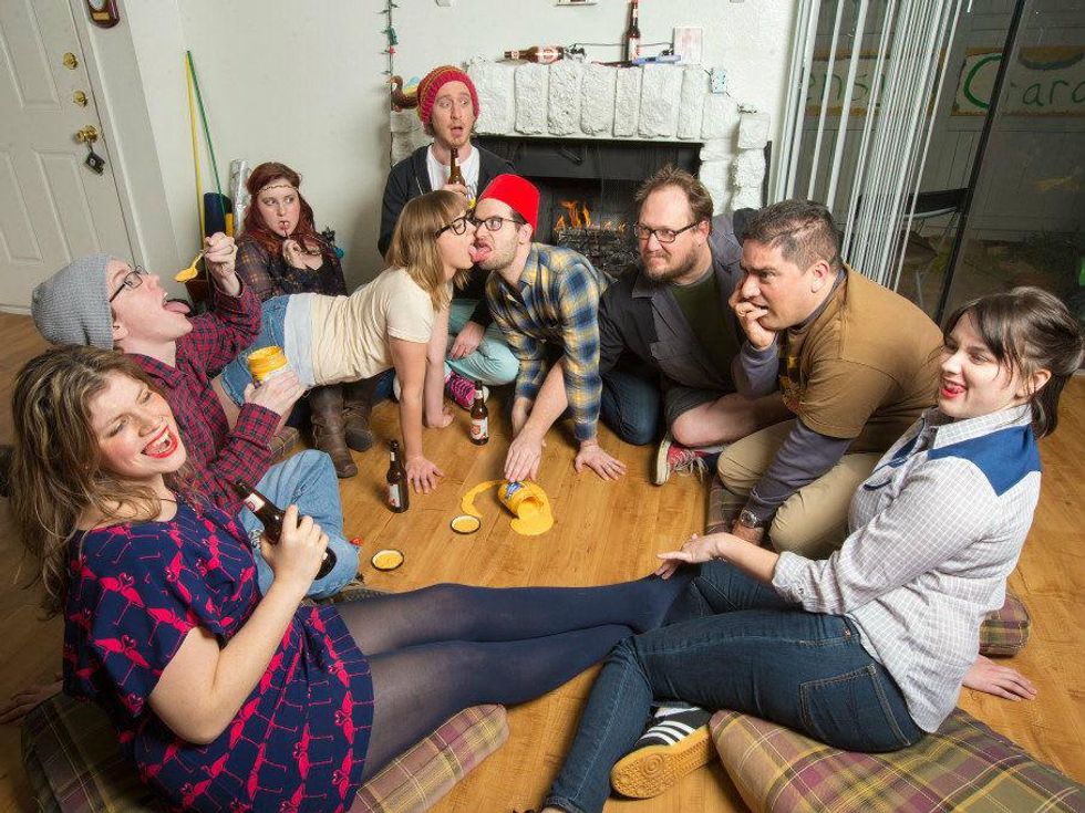 improv troupe comedy Fuck It's Hot from institution theater