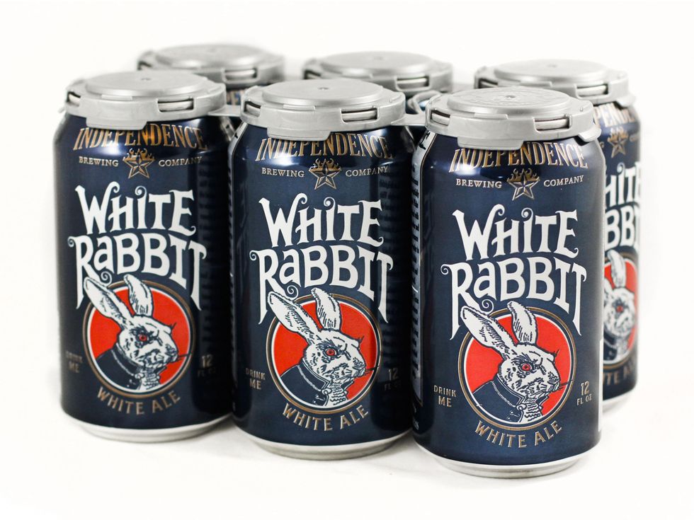 Independence Brewing White Rabbit in Can