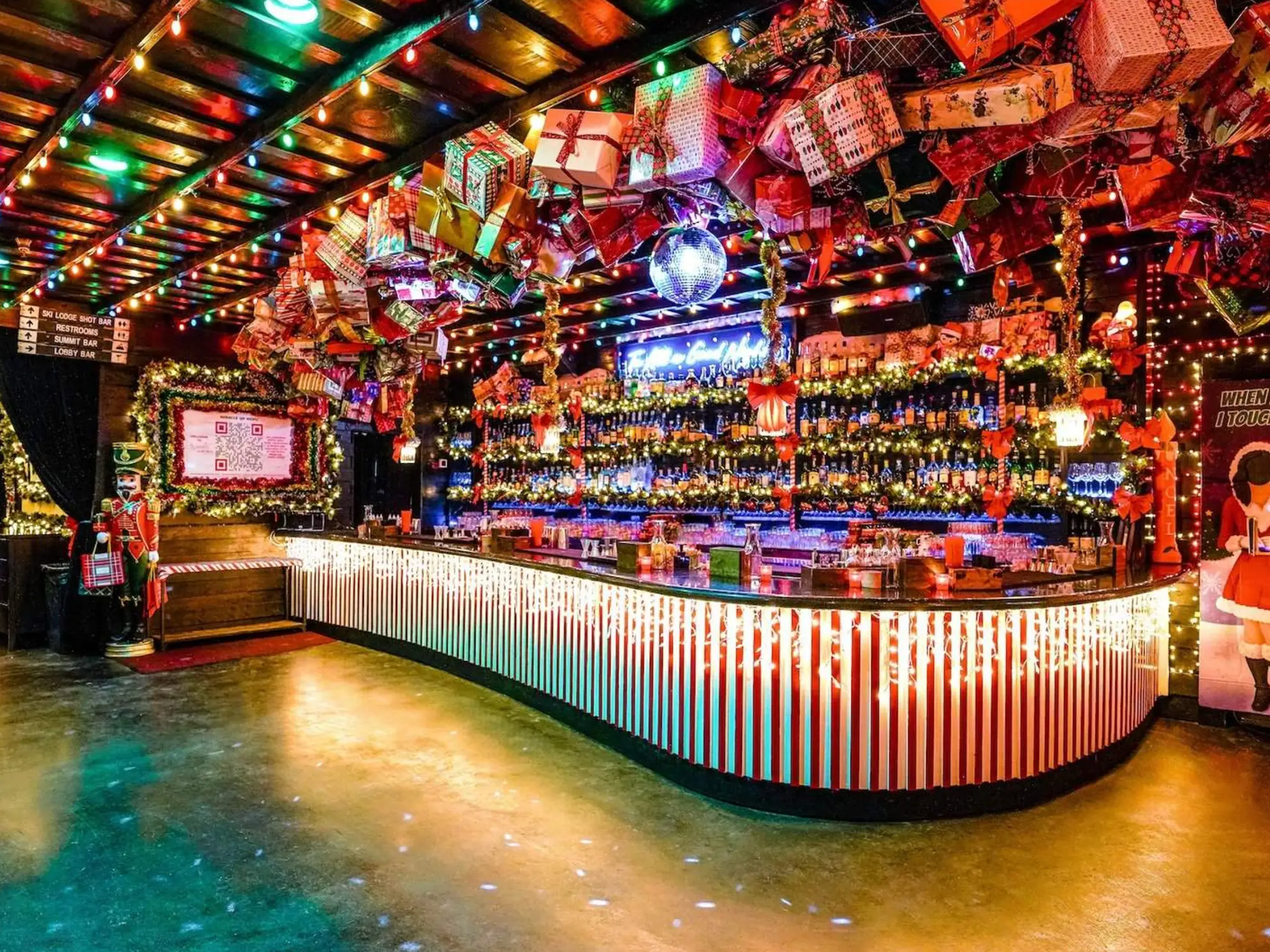 Inside the Miracle on 5th Street Bar at the Eleanor