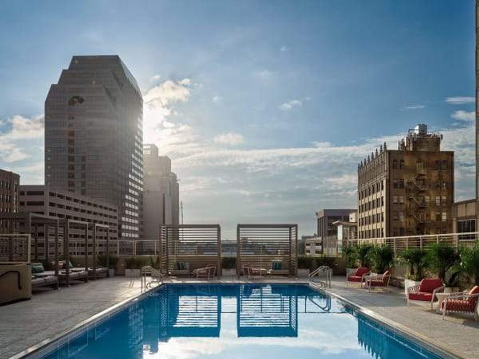 InterContinental San Antonio Riverwalk Hotel rooftop pool