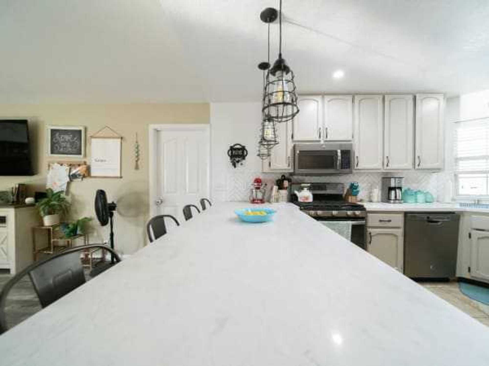 Interior of a manufactured home