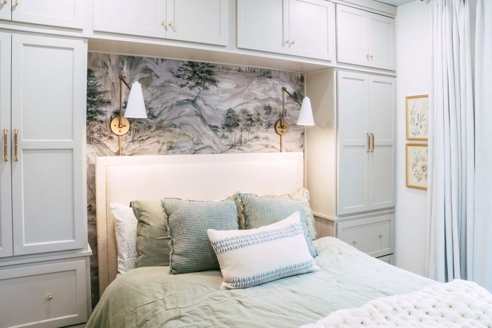 Interior of Grandma Lillie's new bedroom.