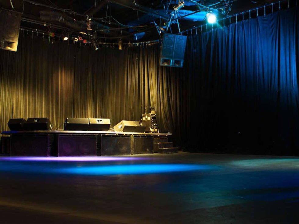 Interior stage of the North Door ND venue