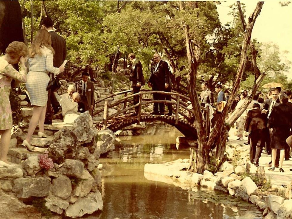 Isamu Taniguchi Japanese Gardens opening