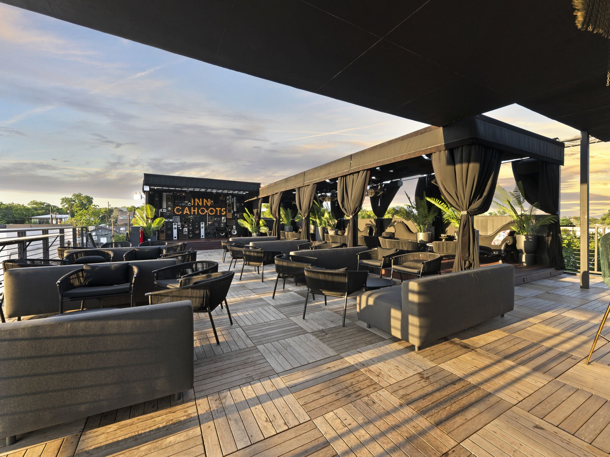 IYKYK rooftop speakeasy at Inn Cahoots Austin