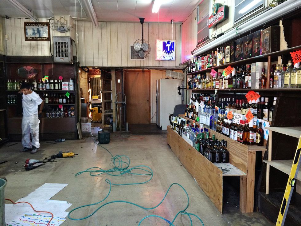 J&J Spirits interior renovation