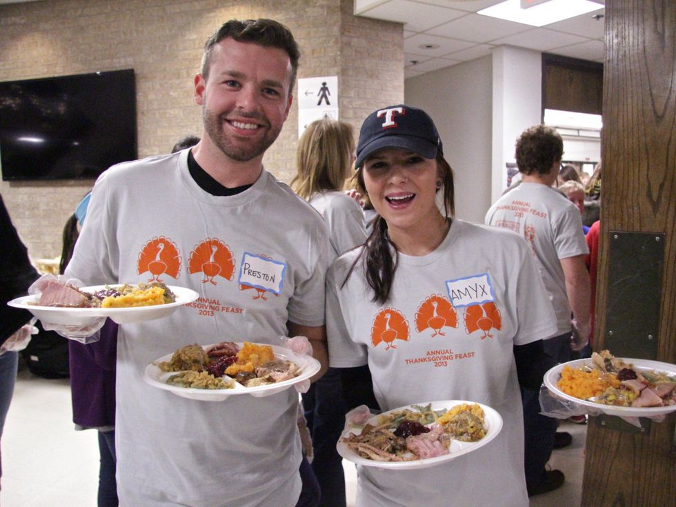 Jack Allen's MLF Thanksgiving plates