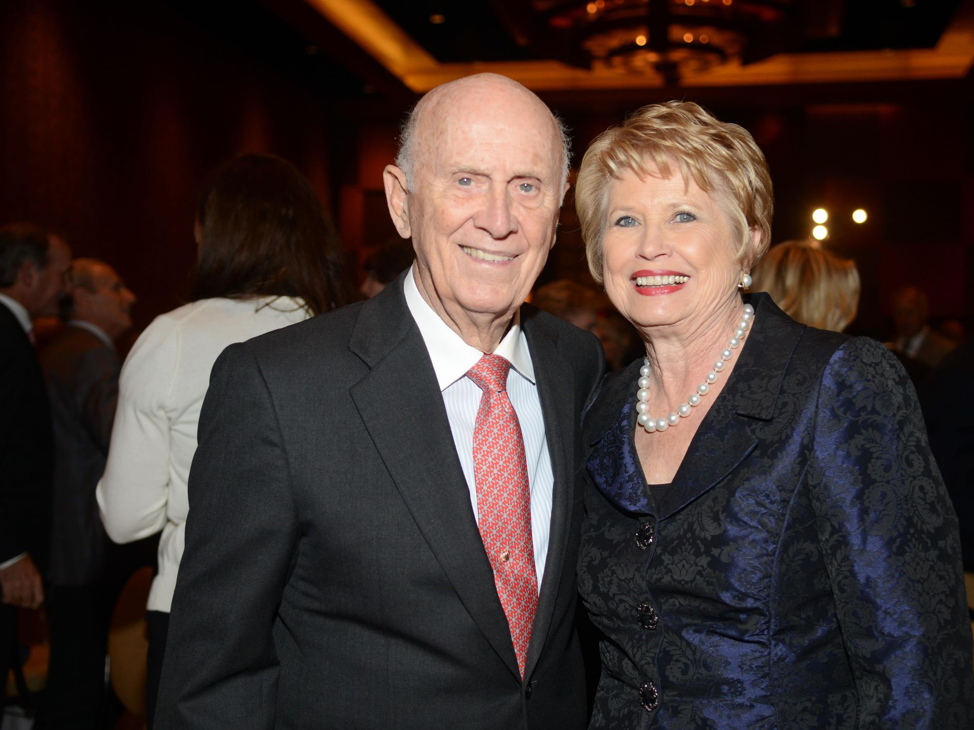 Jack and Ginger Blanton at the Salvation Army luncheon.