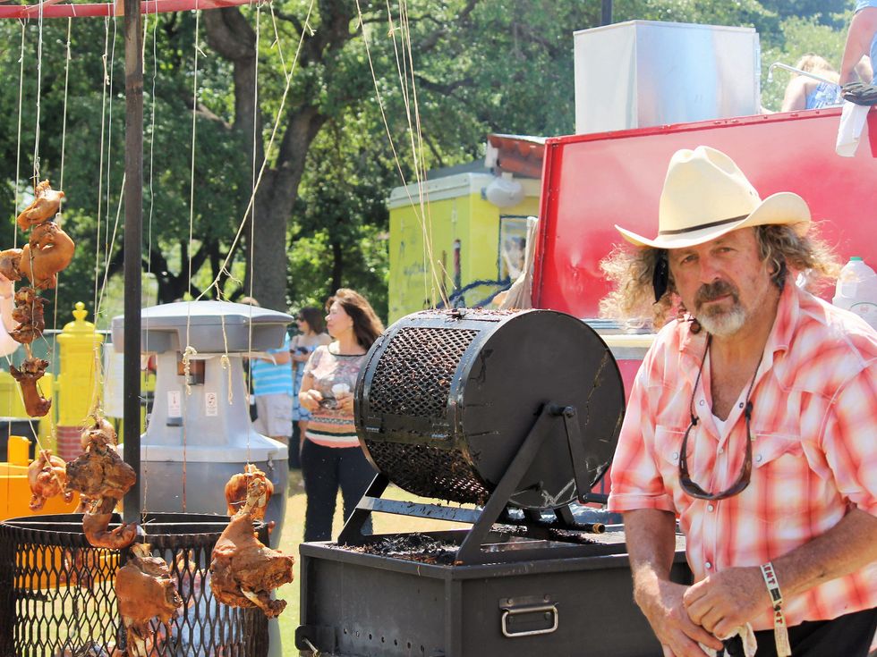 Jack Gilmore Fire Pit Austin Food + Wine Fest