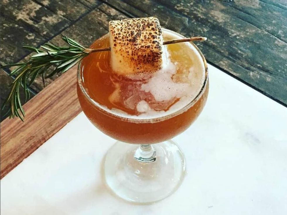 Jacoby's Restaurant and Mercantile fall 2016 cocktail Sweet and Toasty