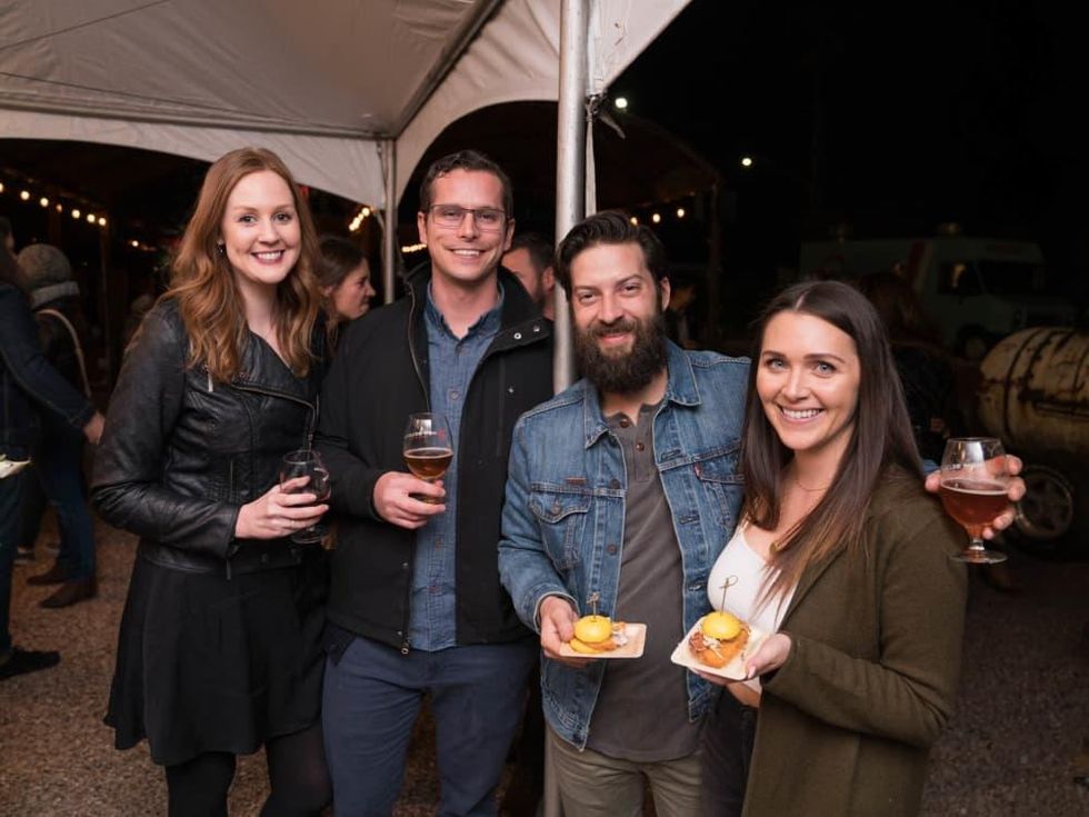 James Beard Foundation Smoke Session at The Brewer's Table Allyson Silver Brandon Silver Taylor Hughes Chelsea Hughes
