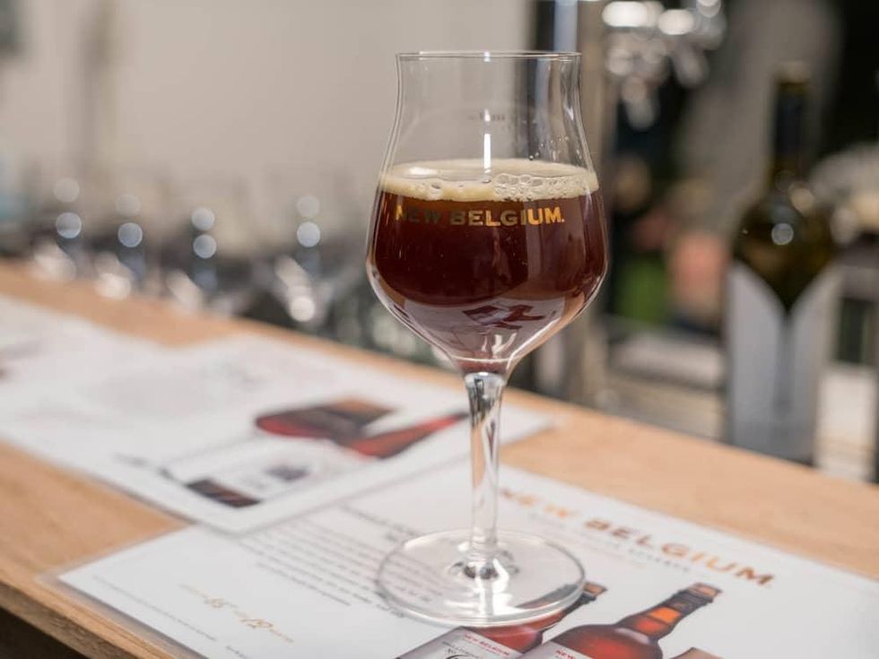 James Beard Foundation Smoke Session at The Brewer's Table New Belgium Single Foeder Oscar No. 65