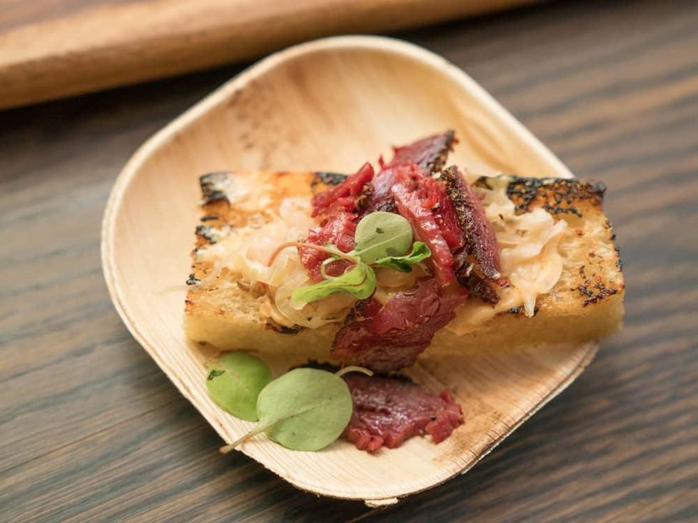 James Beard Foundation Smoke Session at The Brewer's Table Sarah Heard and Nathan Lemley Foreign and Domestic