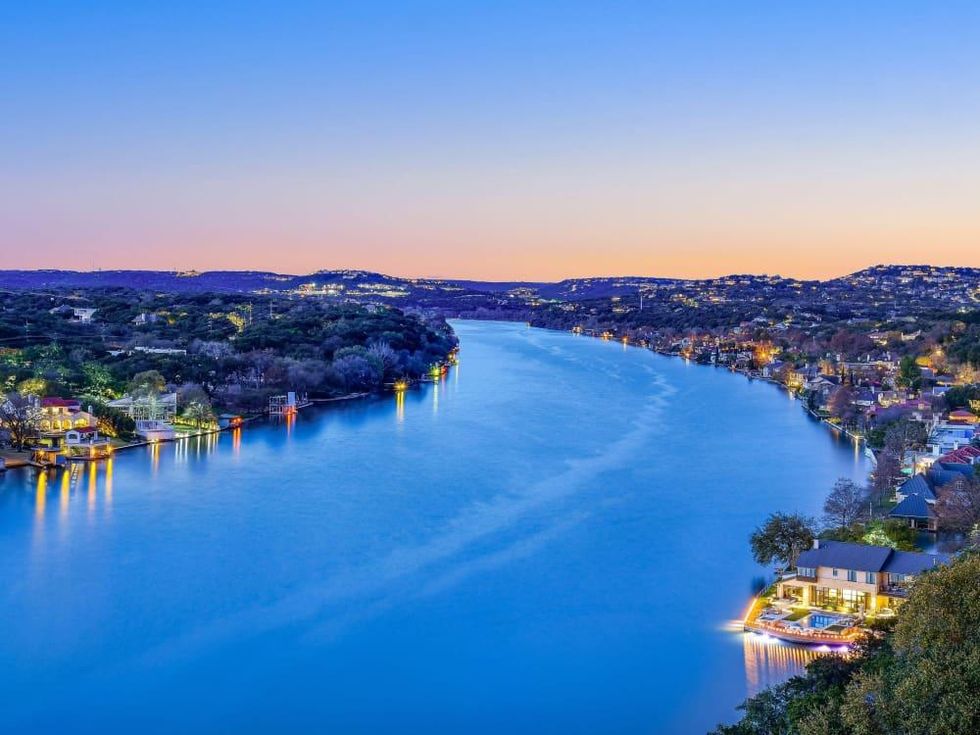James Michener house Mount Bonnell