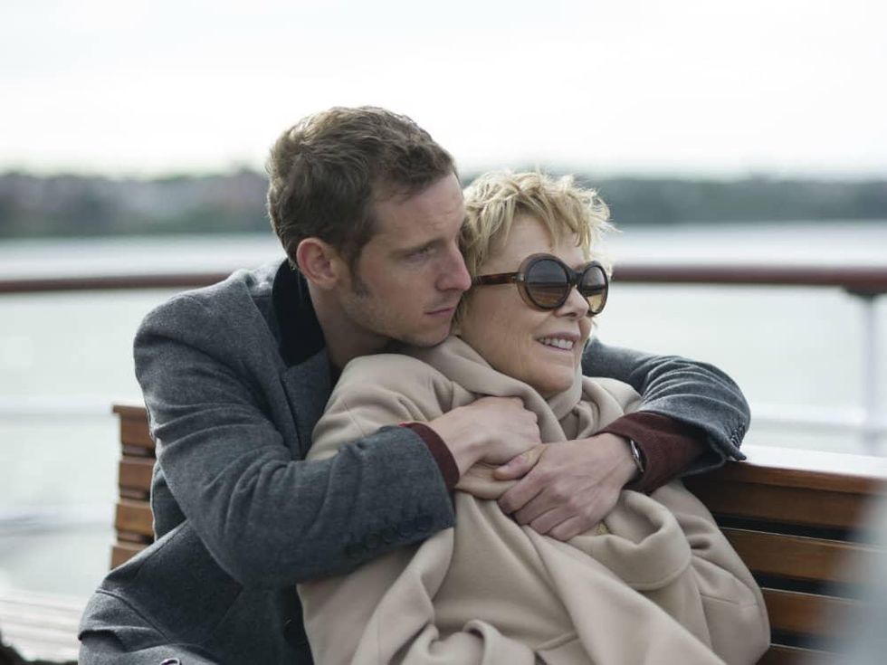 Jamie Bell and Annette Bening in Film Stars Don't Die in Liverpool