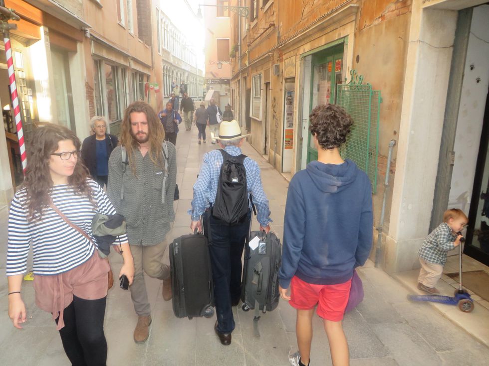 Jane Howze Italy trip Venice October 2014 Six blocks turned into two miles