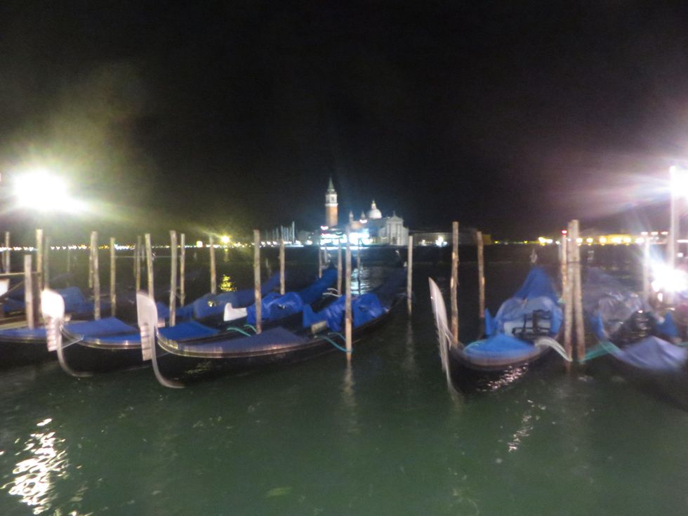 Jane Howze Italy trip Venice October 2014 The canals at night
