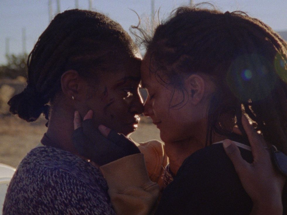 Jayme Lawson and Sasha Lane in How to Blow Up a Pipeline