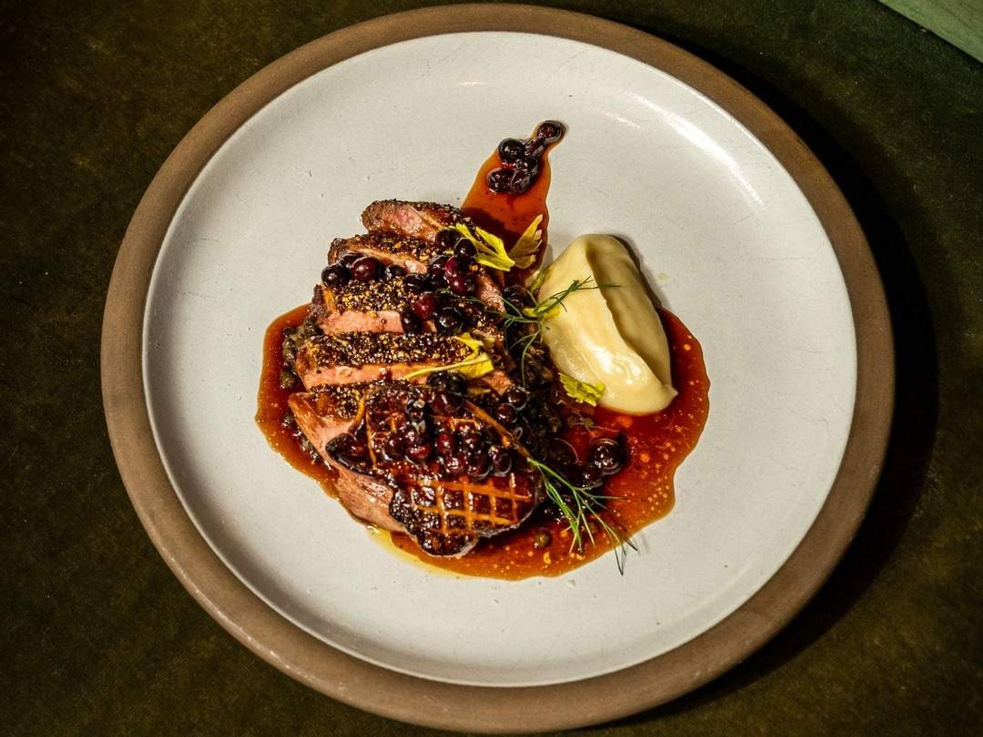 Jeffrey's duck breast