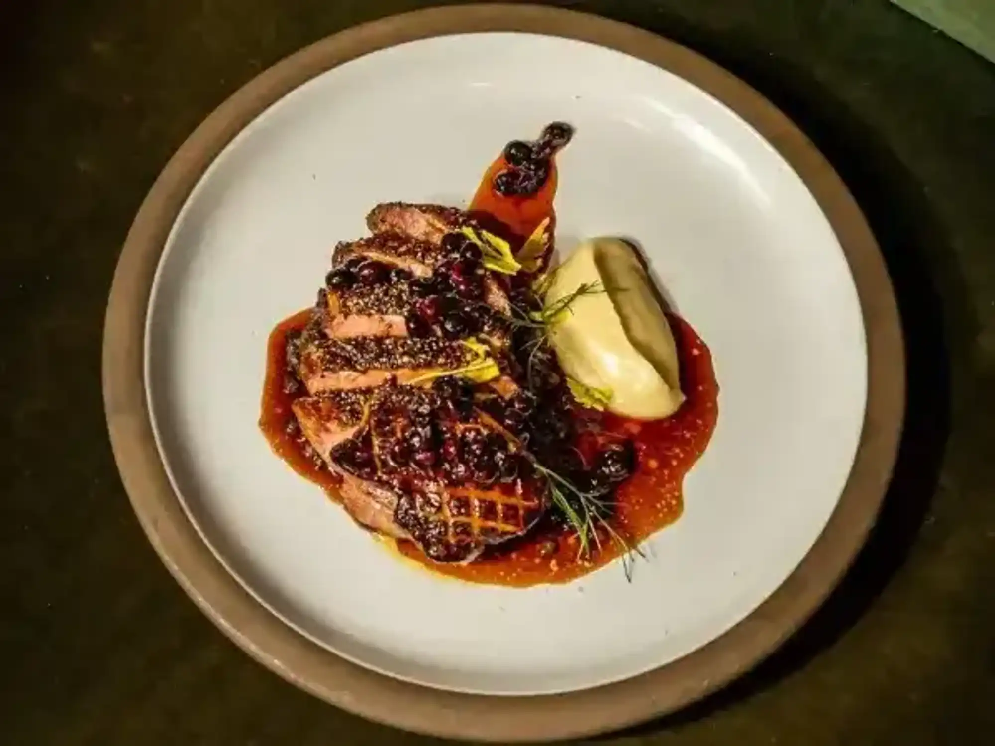 Jeffrey's duck breast