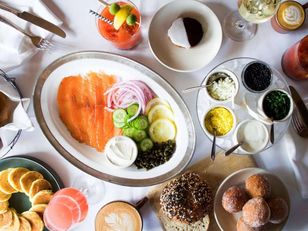 Jeffrey's resraurant bagel brunch