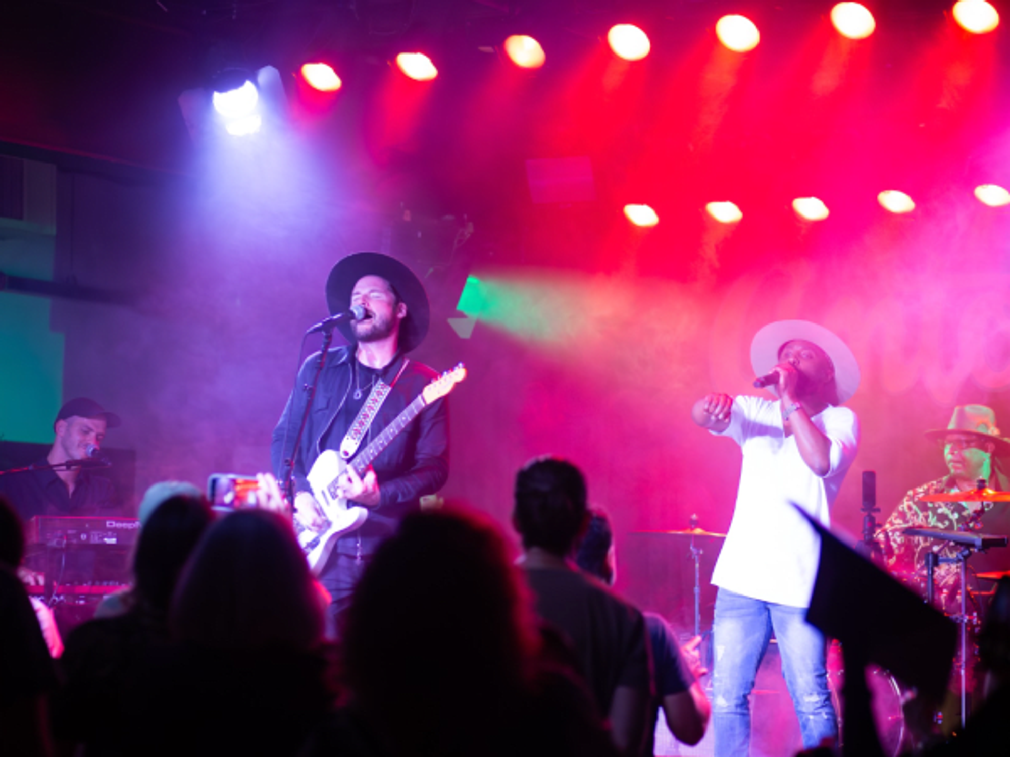 Jelly Ellington and Curtis Lee at Un Día at Antone's