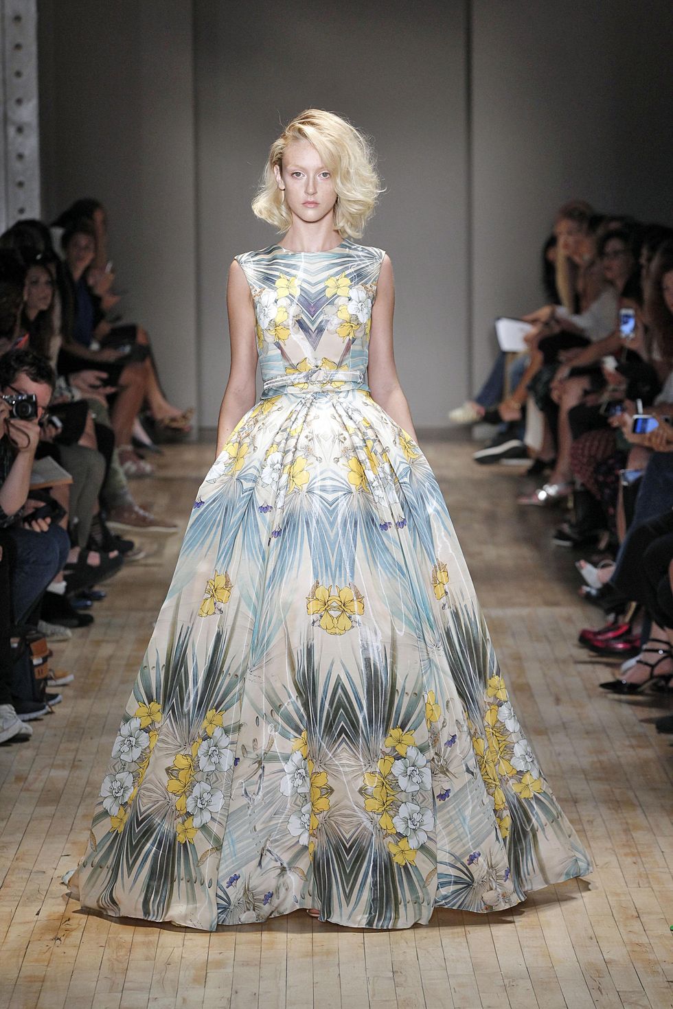 Jenny Packham spring 2015 collection ballgown