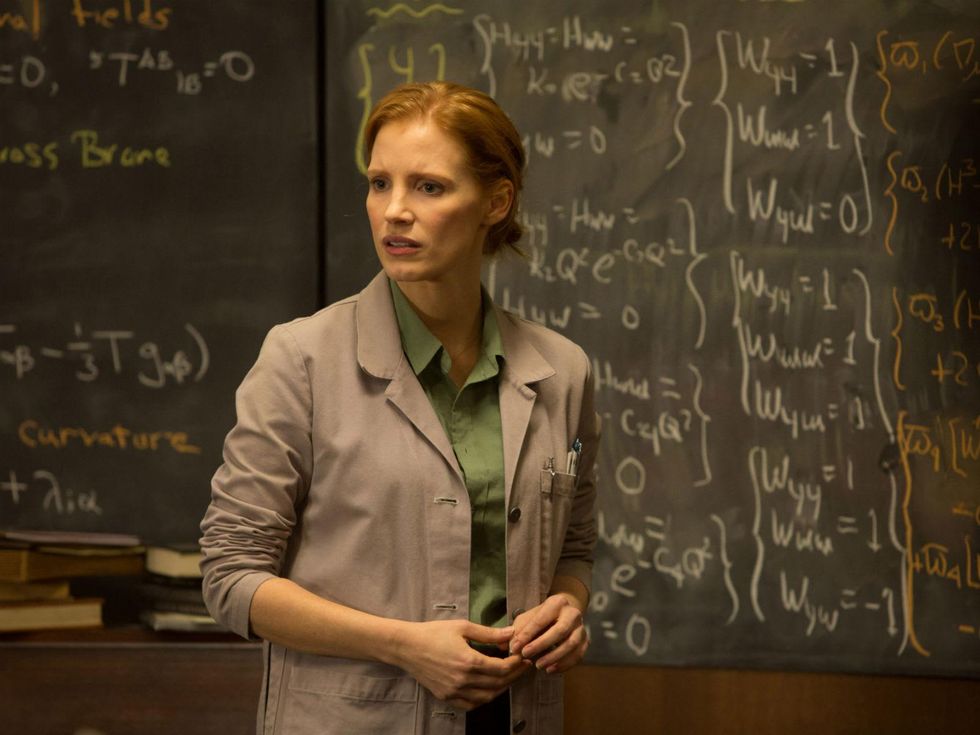 Jessica Chastain in Interstellar