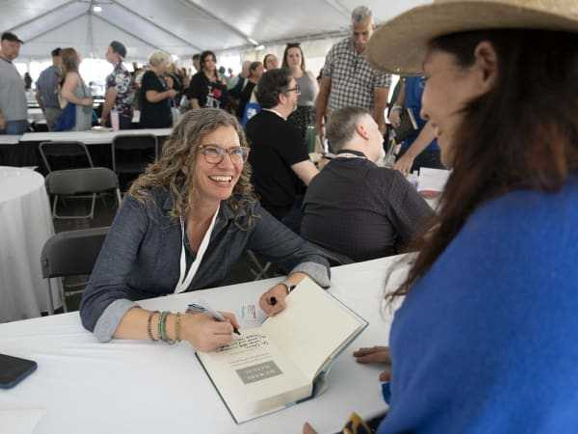 Jessica Goudeau Texas Book Festival in 2024