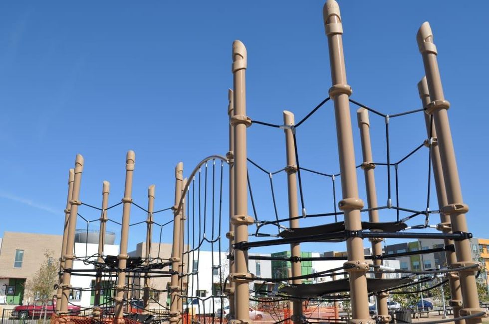 Jessie Andrew Park Mueller Ocho sculpture