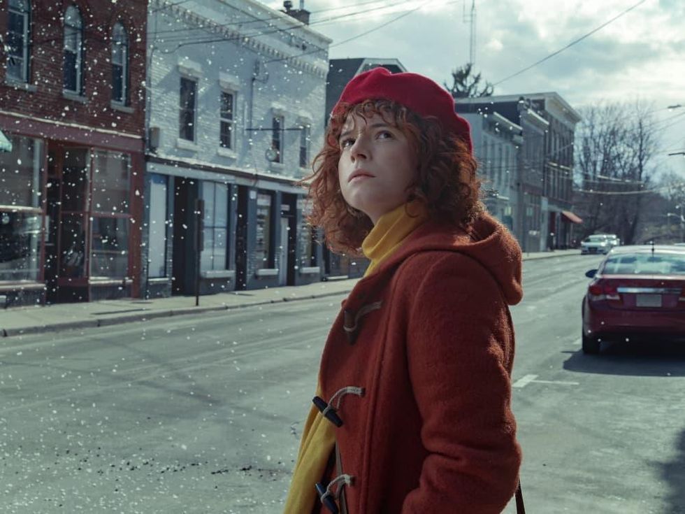 Jessie Buckley in I'm Thinking of Ending Things