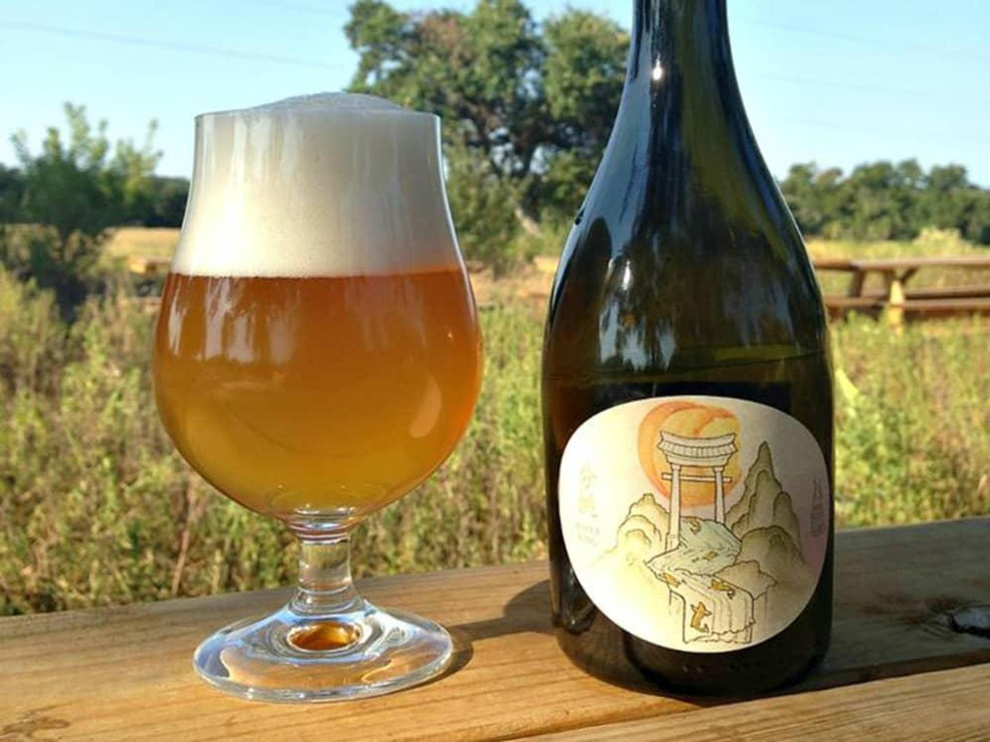 Jester King Brewery Fen Tao beer label 2015