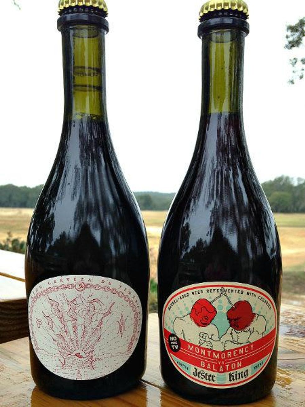 Jester King fruit beer