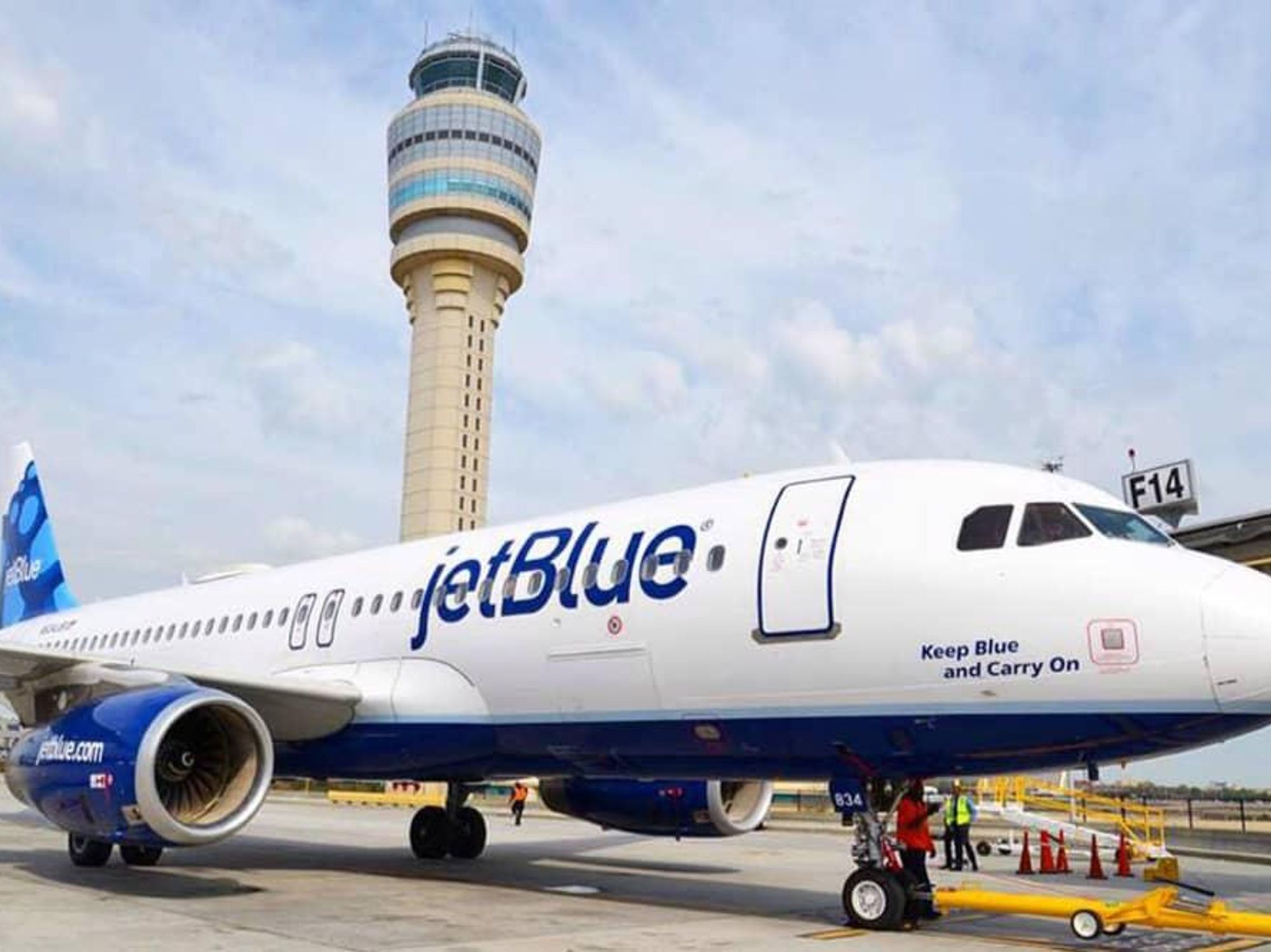 Jetblue airplane airline