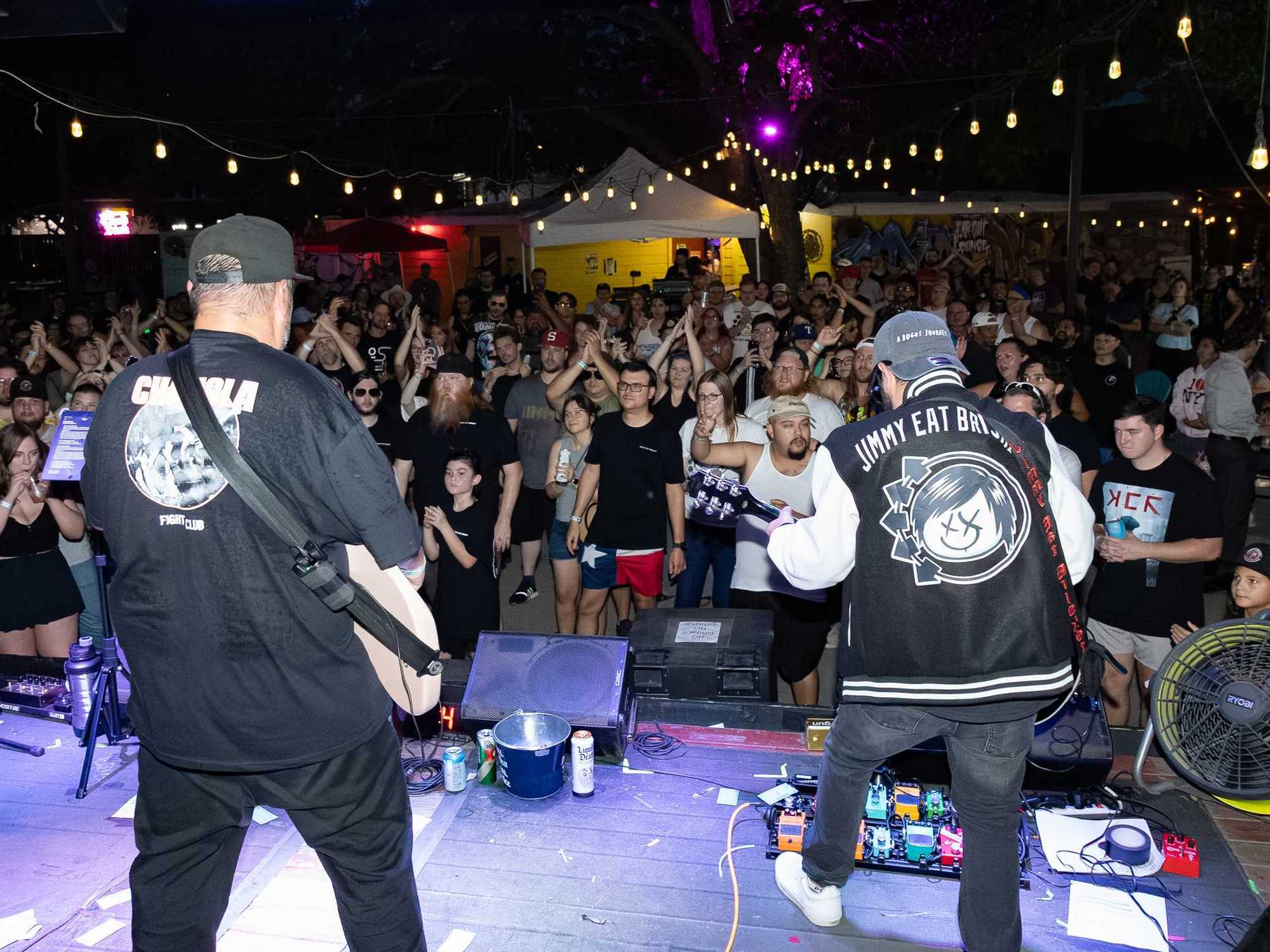 Jimmy Eat Brisket onstage