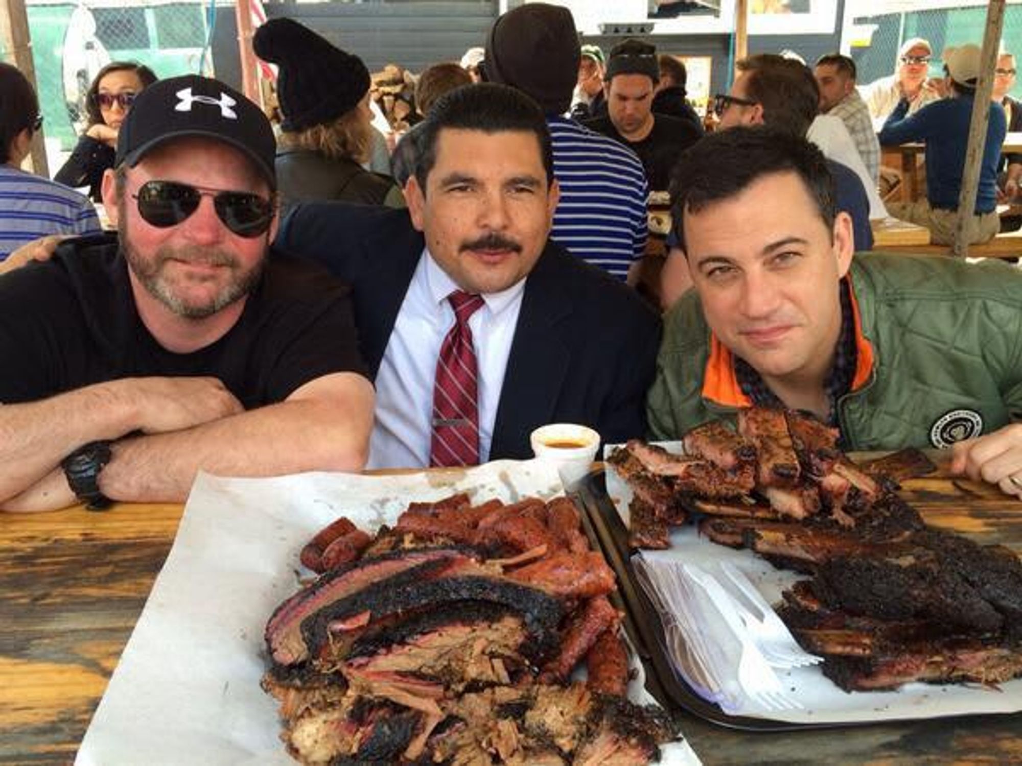 Jimmy Kimmel barbecue in Austin