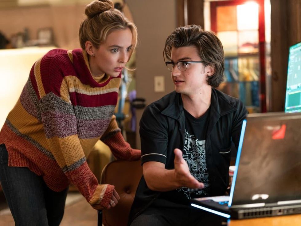 Jodie Comer and Joe Keery in Free Guy