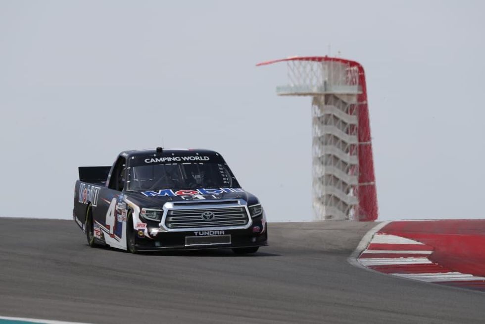 John Hunter Nemechek car at COTA