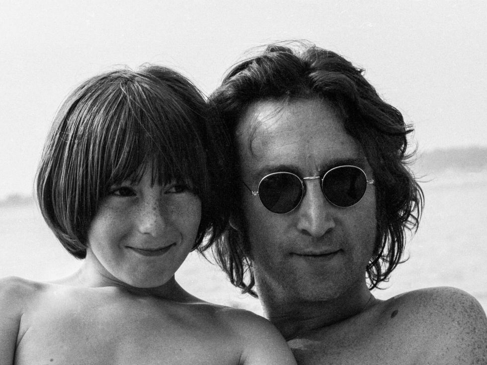 John Lennon and Julian Lennon