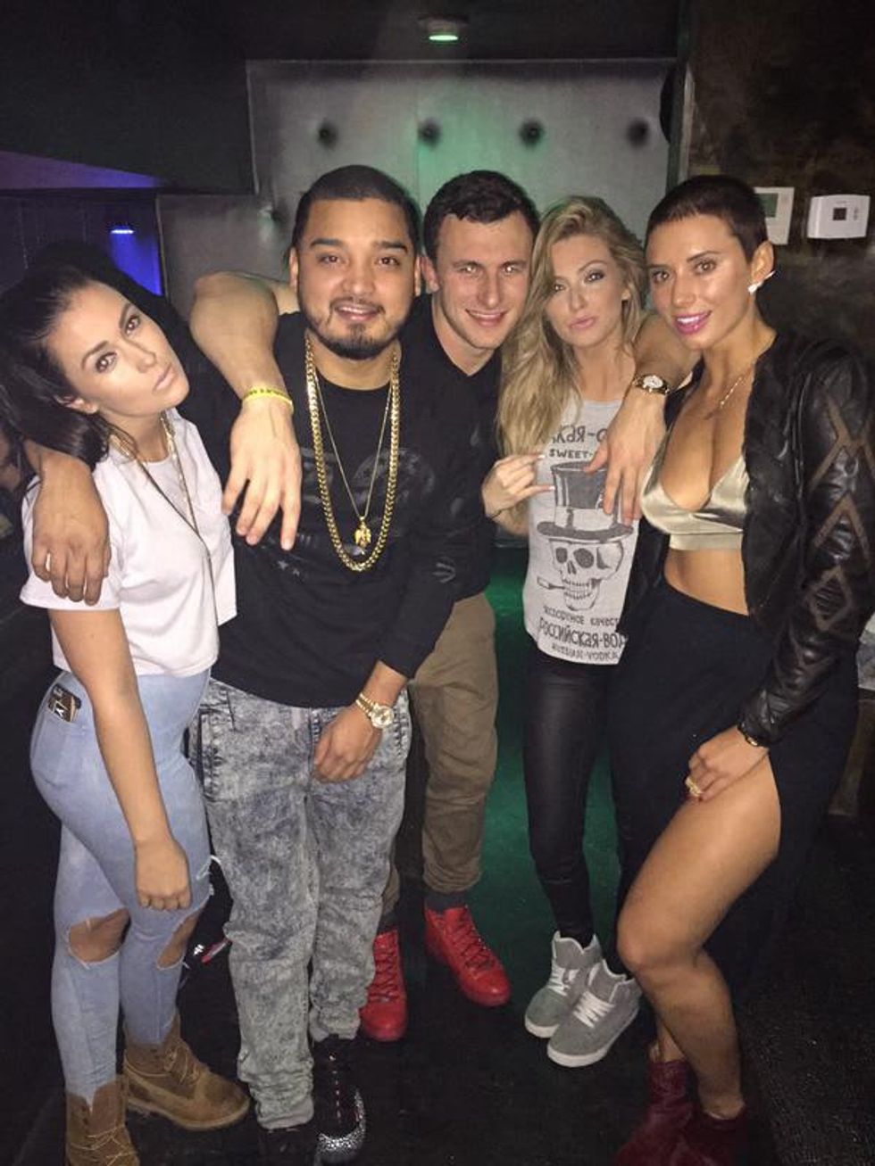 Johnny Manziel Dekan Houston Jan 2015