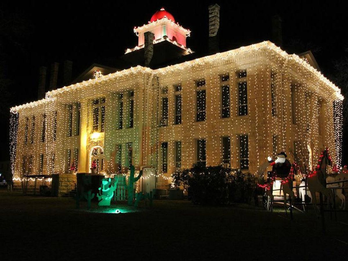 Johnson City in lights. CultureMap Austin