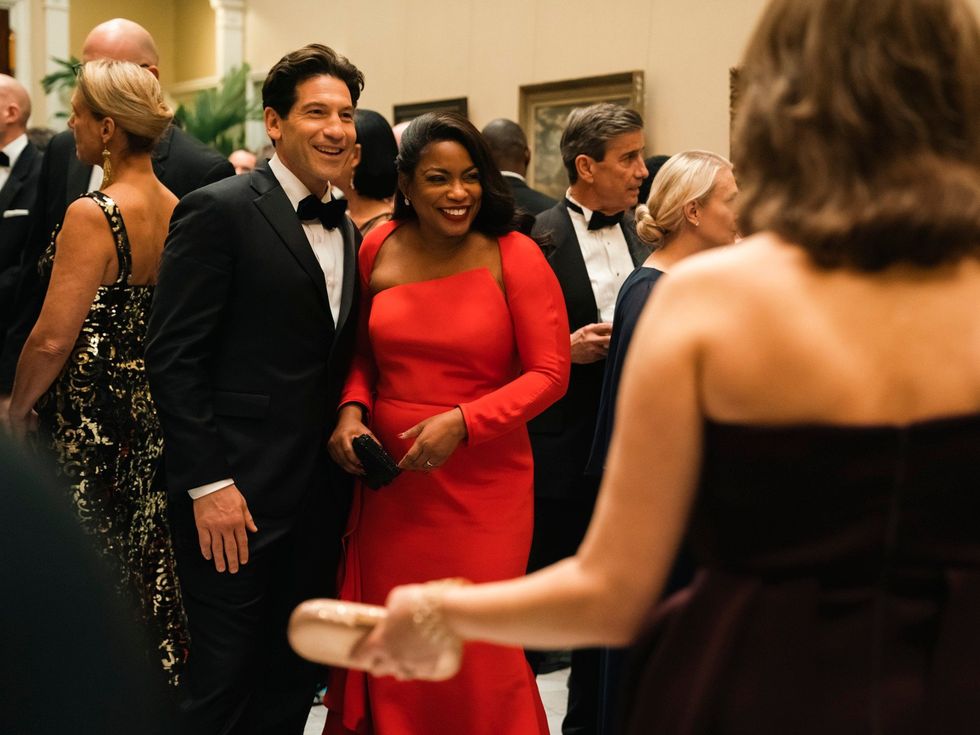 Jon Bernthal and Aunjanue Ellis-Taylor in Origin