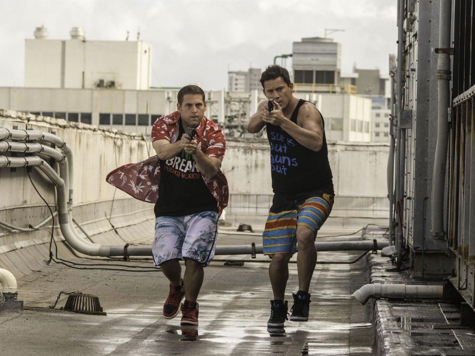 Jonah Hill and Channing Tatum in 22 Jump Street
