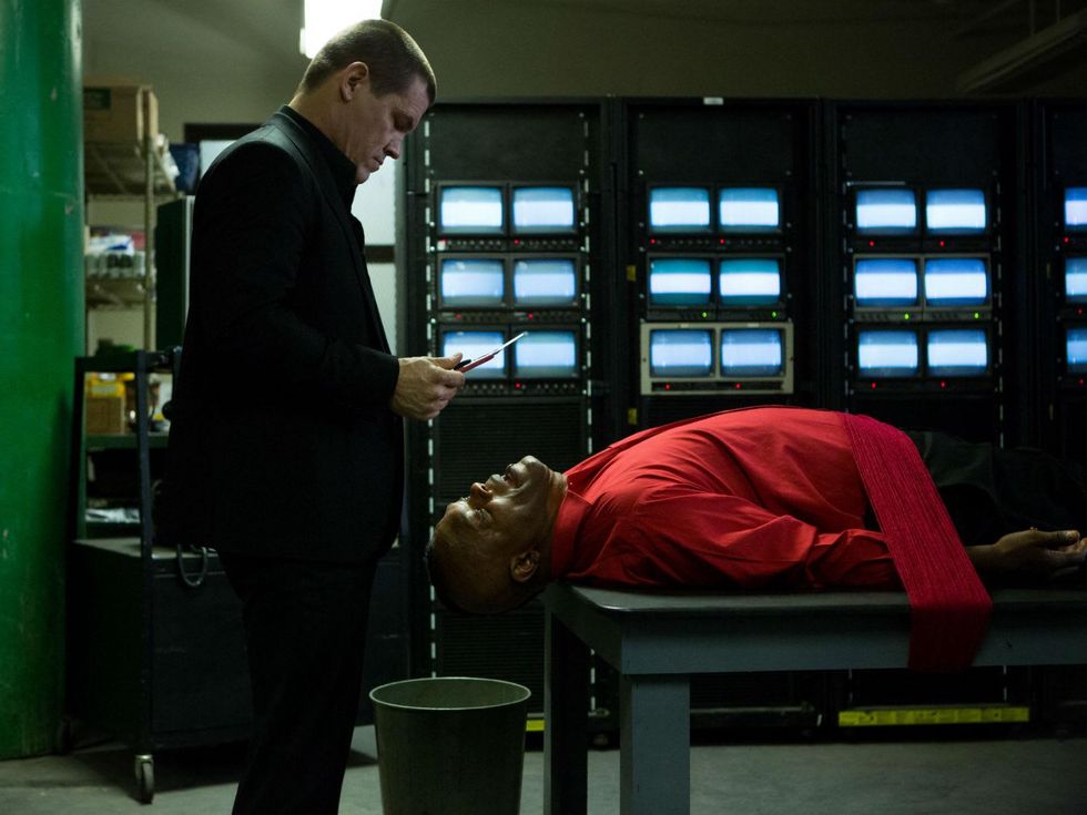 Josh Brolin and Samuel L. Jackson in Oldboy