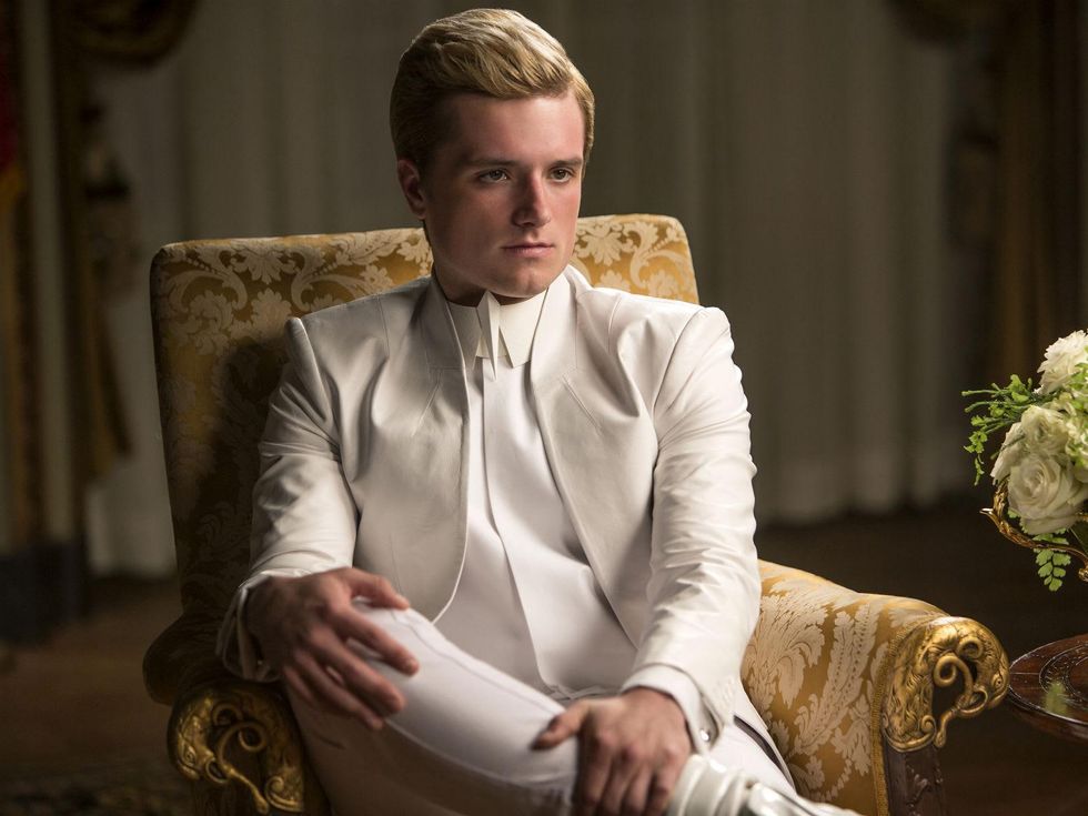 Josh Hutcherson in The Hunger Games: Mockingay - Part 1