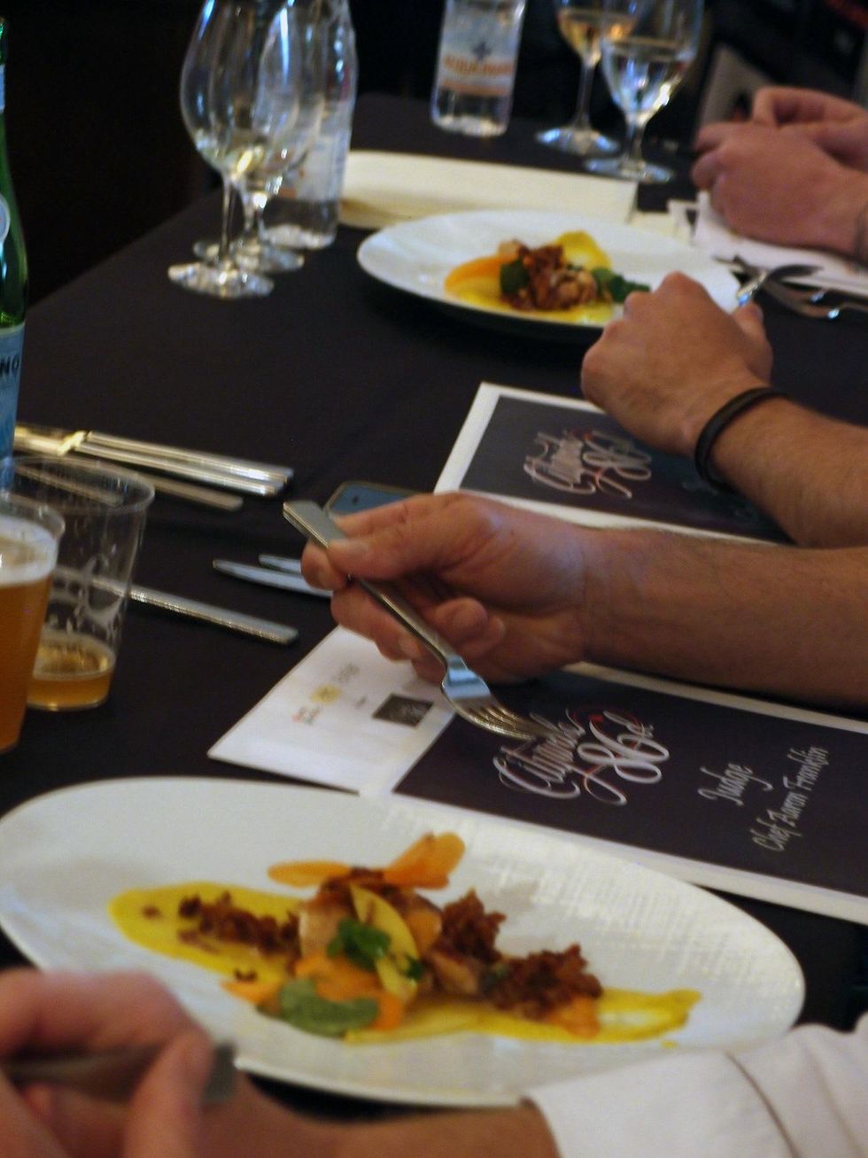 Judges table at Citywide 86'd