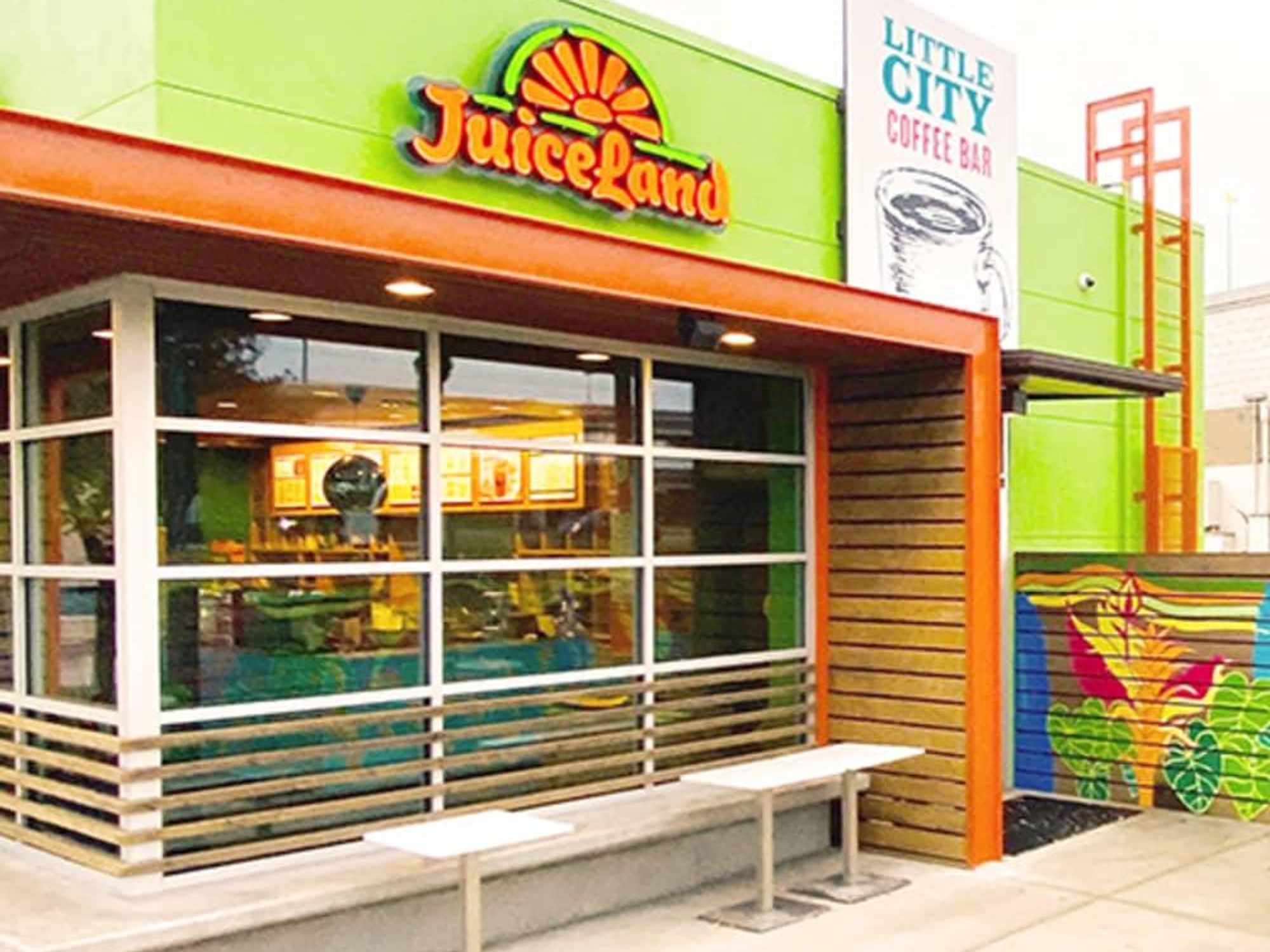 JuiceLand Little City drive-thru sunset valley