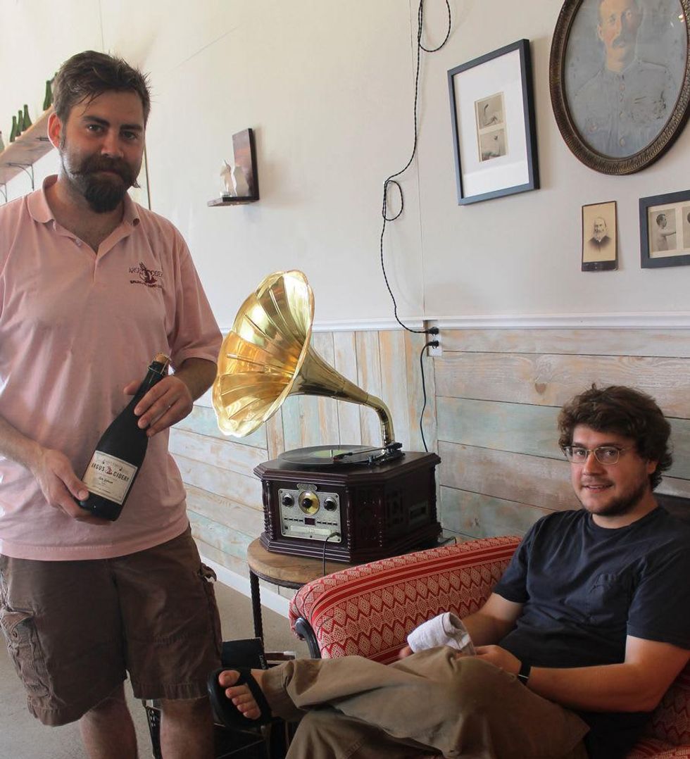 Jules Peterson and Wes Mickel