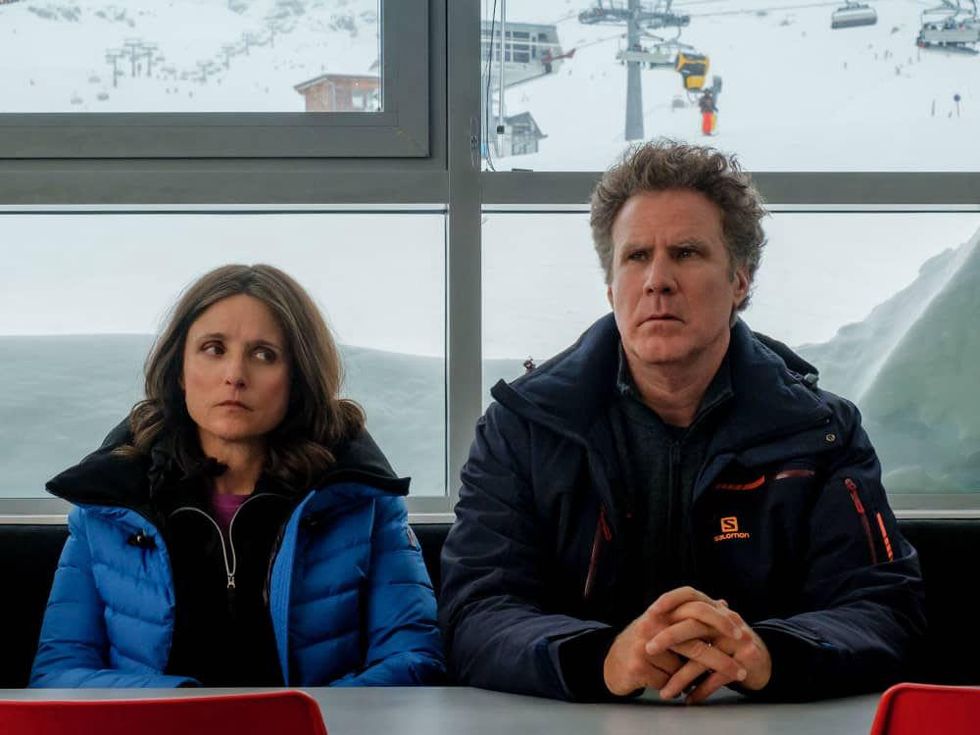Julia Louis-Dreyfus and Will Ferrell in Downhill